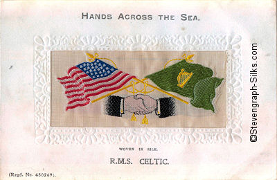 Hands Across the Sea postcard