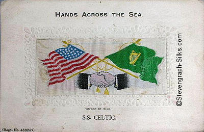 Hands Across the Sea postcard