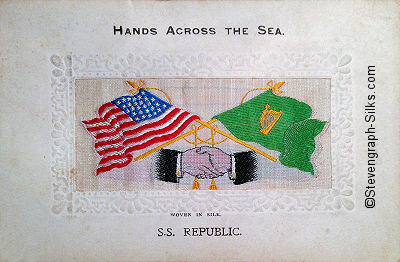 Hands Across the Sea postcard