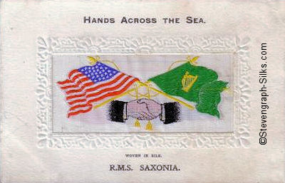 Hands Across the Sea postcard