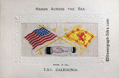 Hands Across the Sea postcard