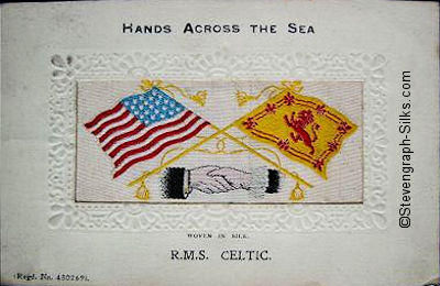 Hands Across the Sea postcard