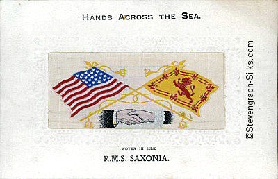 Hands Across the Sea postcard