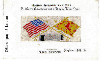 Hands Across the Sea postcard