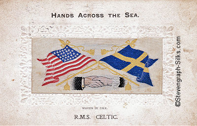 Hands Across the Sea postcard