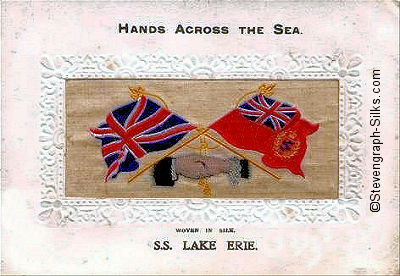 Hands Across the Sea postcard