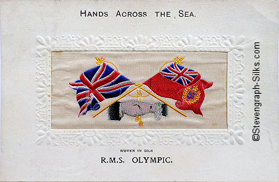 Hands Across the Sea postcard