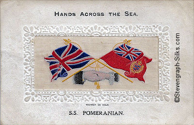 Hands Across the Sea postcard