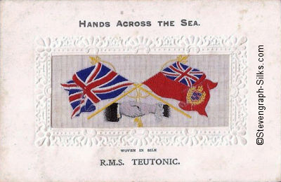 Hands Across the Sea postcard