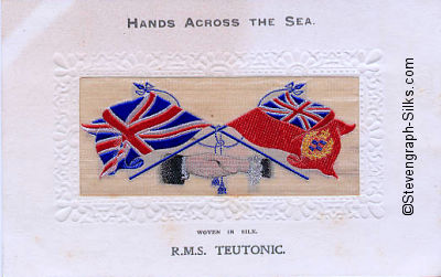 Hands Across the Sea postcard