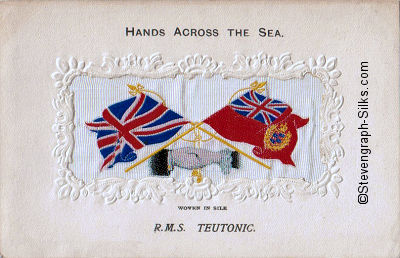 Hands Across the Sea postcard