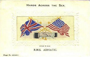 Hands Across the Sea postcard