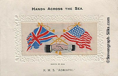 Hands Across the Sea postcard