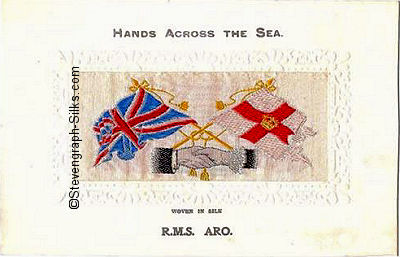 Hands Across the Sea postcard