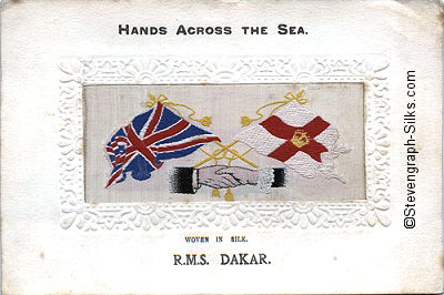 Hands Across the Sea postcard