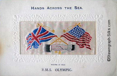 Hands Across the Sea postcard