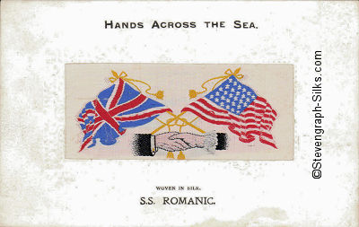 Hands Across the Sea postcard