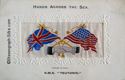 Hands Across the Sea postcard