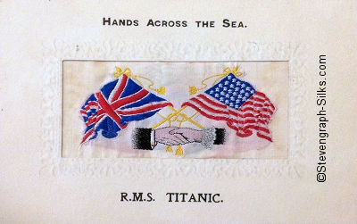 Hands Across the Sea postcard