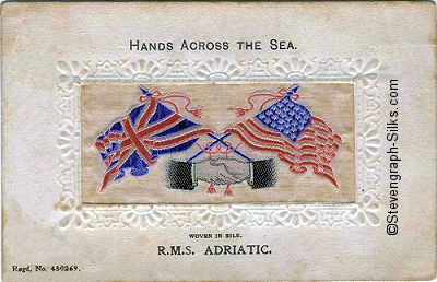 Hands Across the Sea postcard