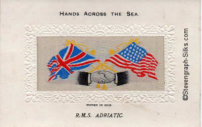 Hands Across the Sea postcard