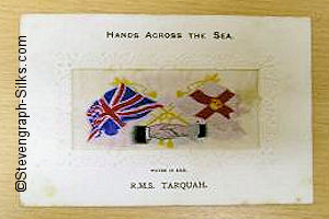 Hands Across the Sea postcard