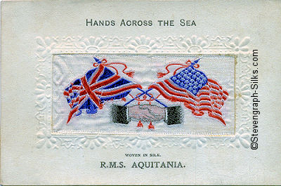 Hands Across the Sea postcard