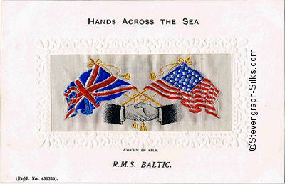 Hands Across the Sea postcard