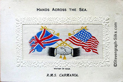 Hands Across the Sea postcard