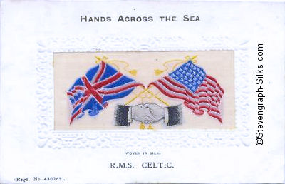 Hands Across the Sea postcard