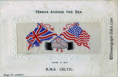 Hands Across the Sea postcard