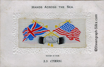 Hands Across the Sea postcard