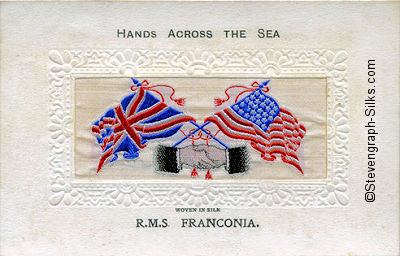 Hands Across the Sea postcard