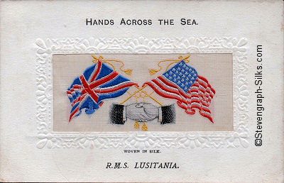 Hands Across the Sea postcard