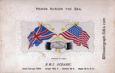 Hands Across the Sea postcard