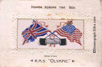 Hands Across the Sea postcard