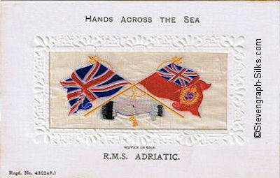 Hands Across the Sea postcard