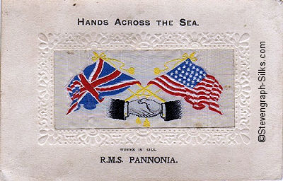 Hands Across the Sea postcard