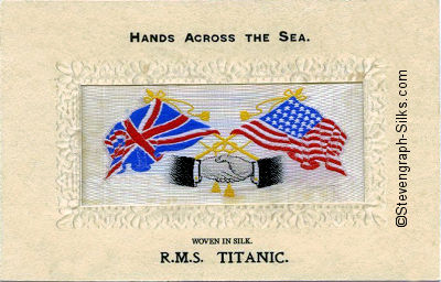 Hands Across the Sea postcard