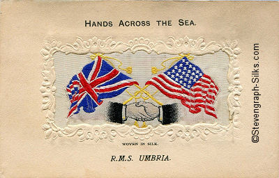 Hands Across the Sea postcard