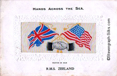 Hands Across the Sea postcard