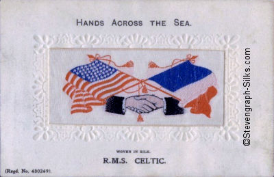 Hands Across the Sea postcard