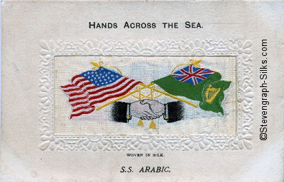 Hands Across the Sea postcard