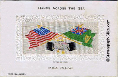 Hands Across the Sea postcard