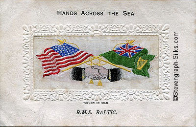 Hands Across the Sea postcard