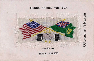 Hands Across the Sea postcard