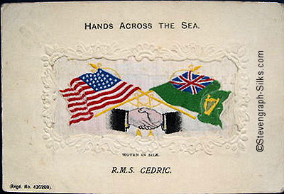 Hands Across the Sea postcard