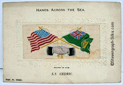 Hands Across the Sea postcard